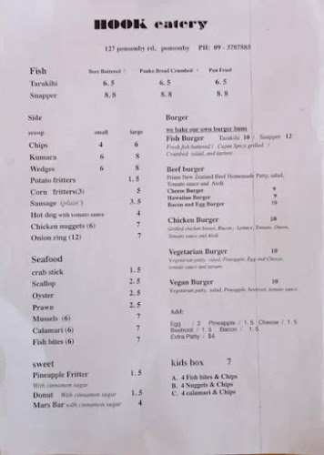 Opinii despre Hook în Auckland - Hospitality and gastronomy