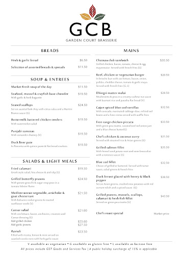 Garden Court Brasserie