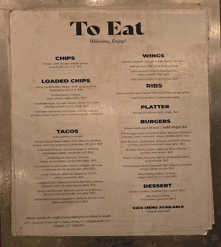 Comentarii opinii despre Three Sisters Brewery Ltd