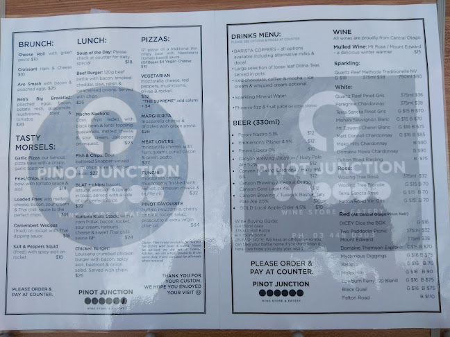 Pinot Junction -Lakeside Cafe - Hospitality and gastronomy