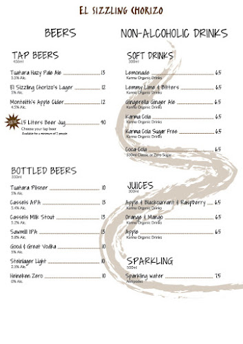 Opinii despre El Sizzling Chorizo în Auckland - Hospitality and gastronomy