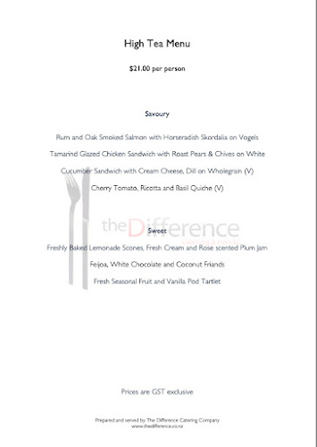 Comments and reviews of The Difference Catering Co