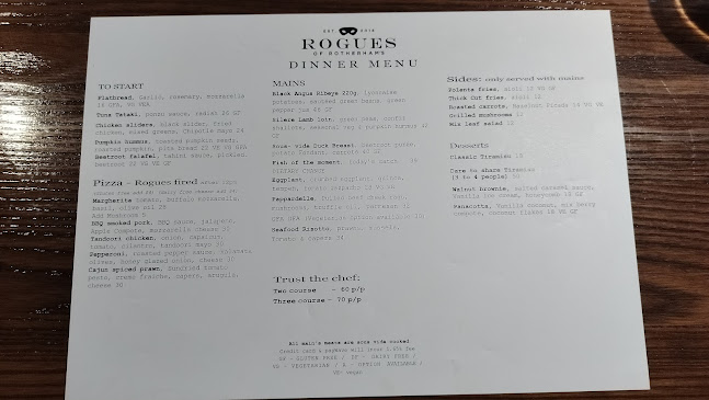 Rogues Cafe, Restaurant & Bar - Hospitality and gastronomy