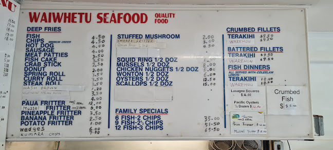 Waiwhetu Seafood Fish & Chips - Lower Hutt