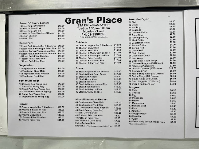 Opinii despre Grans Place în Christchurch - Hospitality and gastronomy