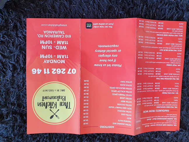 Reviews of Thai Kitchen Tauranga in Tauranga - Hospitality and gastronomy