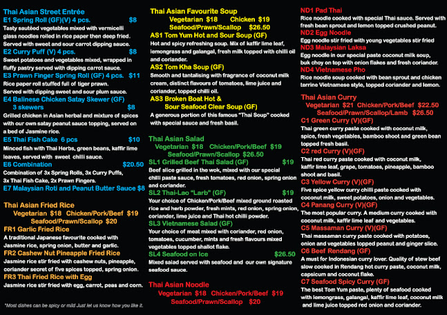 Opinii despre Thai Warkworth în Warkworth - Hospitality and gastronomy