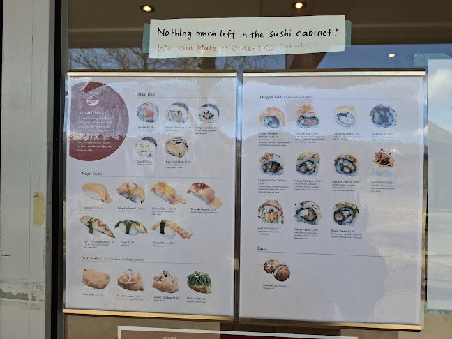 Comentarii opinii despre Hanmer Sushi & Bowl