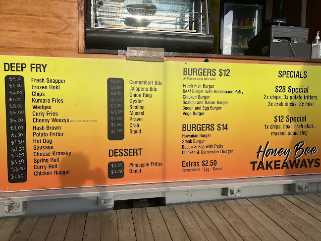 Honey Bee Takeaways Open Times
