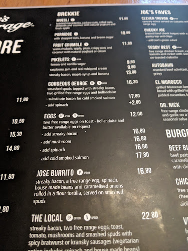 Joe's Garage Riccarton - Christchurch