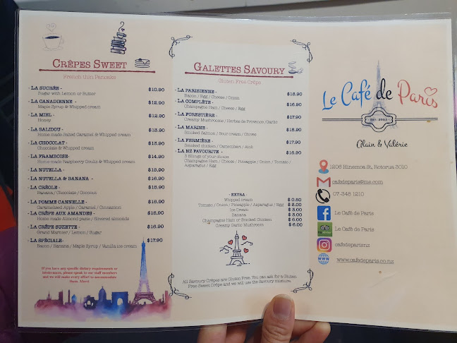 Le Cafe De Paris - Hospitality and gastronomy