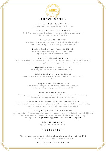 Opinii despre Vault 21 în Dunedin - Hospitality and gastronomy