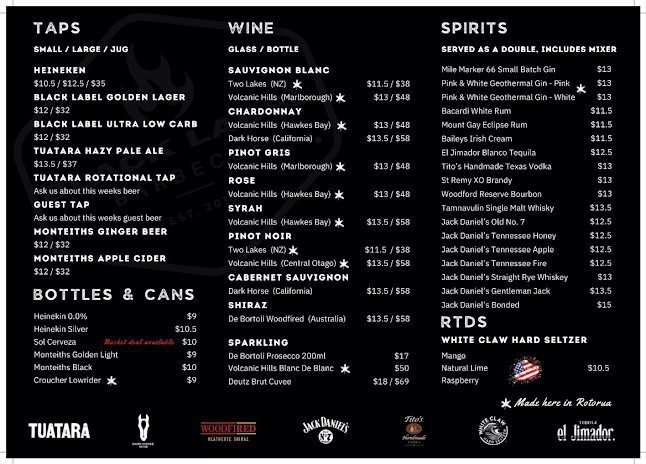 Opinii despre Black Label Barbecue în Rotorua - Hospitality and gastronomy