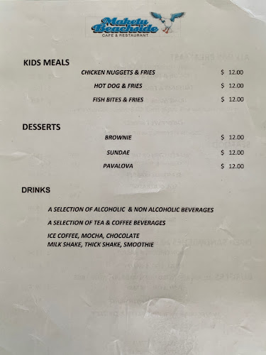 Opinii despre Maketu Beachside Cafe & Restaurant în Maketu - Hospitality and gastronomy